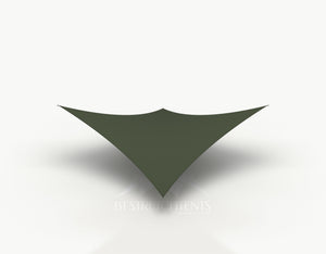 Canvas 5 x 5 meter (25 m²) - Dark Olive