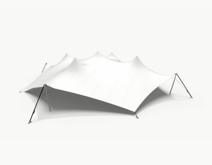 Octo stretch tent 22 m Robinia - White Opaque