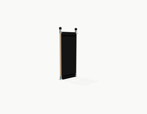 Sidewall for Stretchtent 1 m - Black - without window