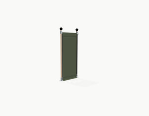 Sidewall for Stretchtent 1 m - Dark Olive - without window