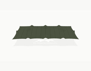 Canvas 19.5 x 10.5 meter (204.75 m²) - Dark Olive