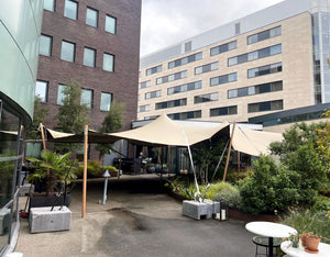 Stretchtent 15 × 10.5 meter Douglas – Complete Set