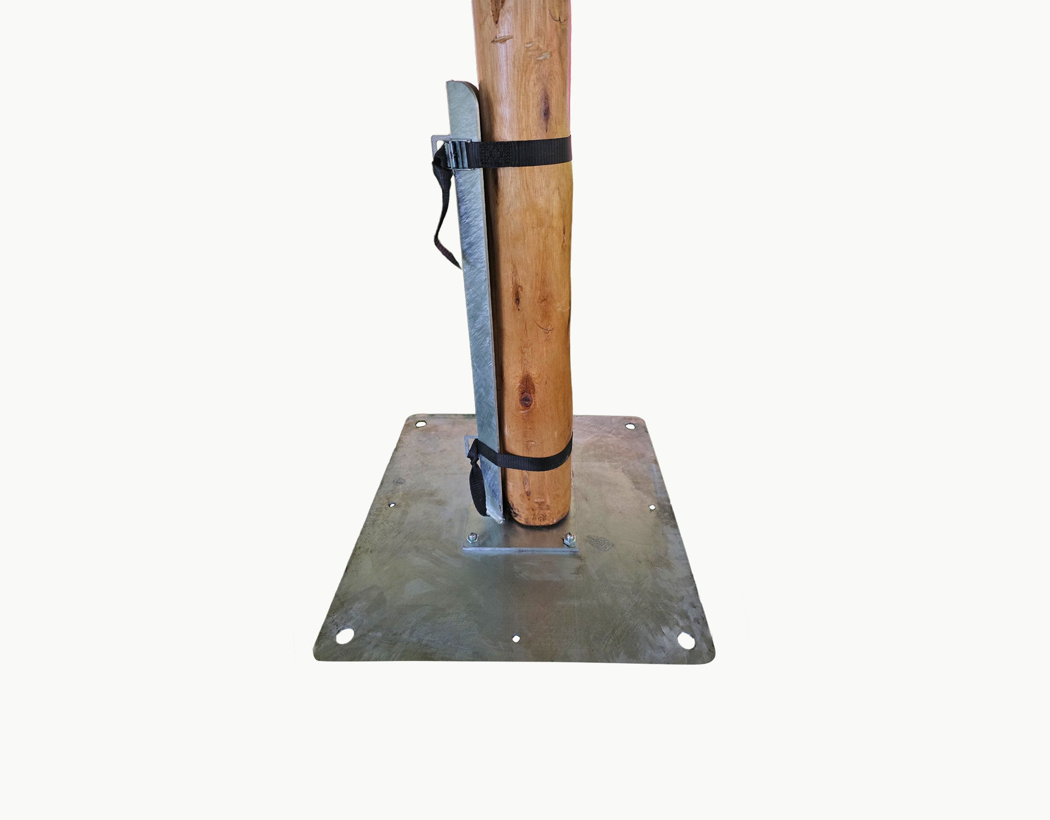 Middle pole base plate