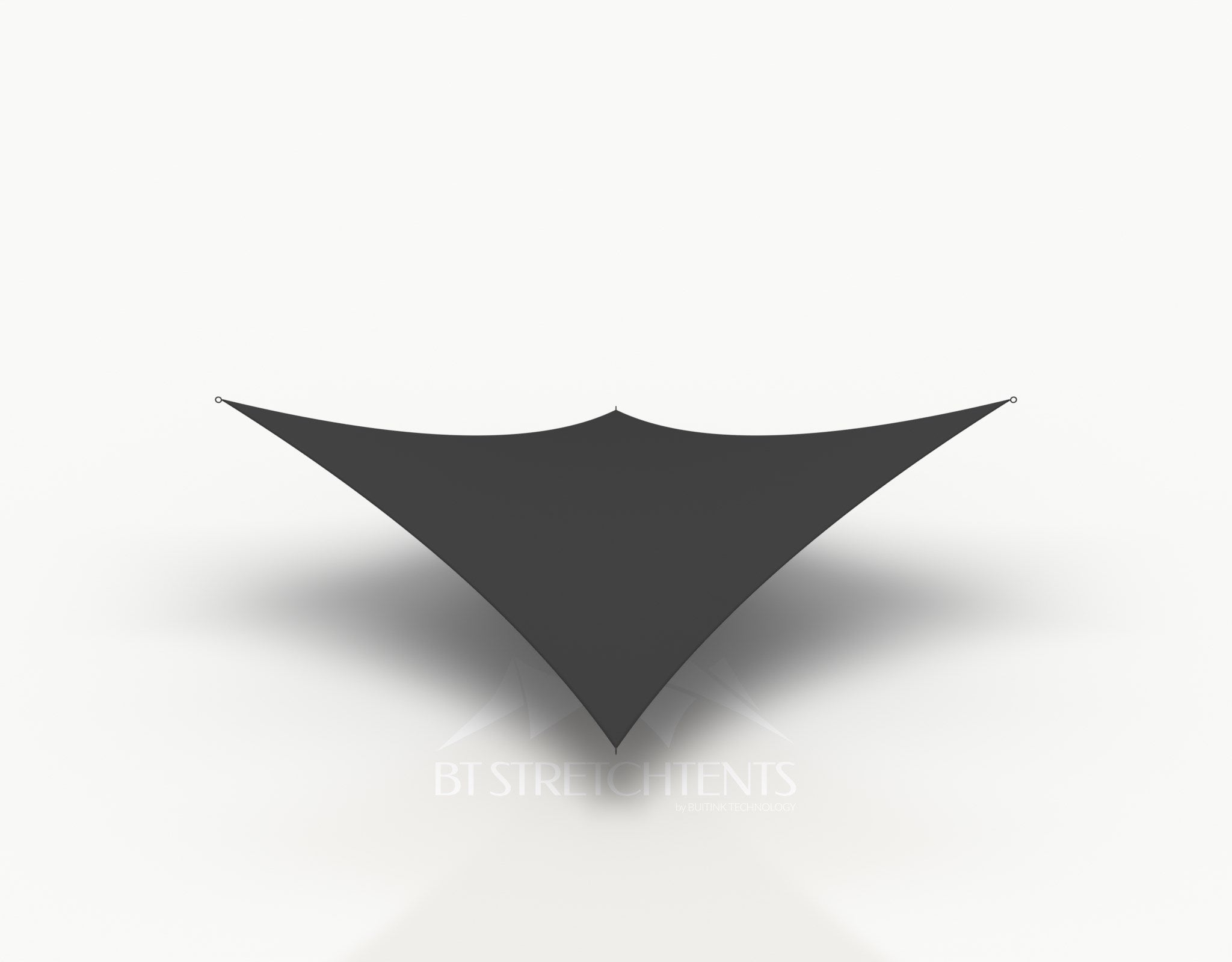 Canvas 4 x 4 meter (16 m²) - Black