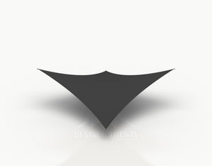 Canvas 4 x 4 meter (16 m²) - Black