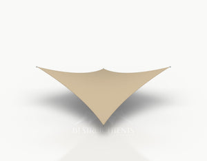 Canvas 4 x 4 meter (16 m²) - Chino