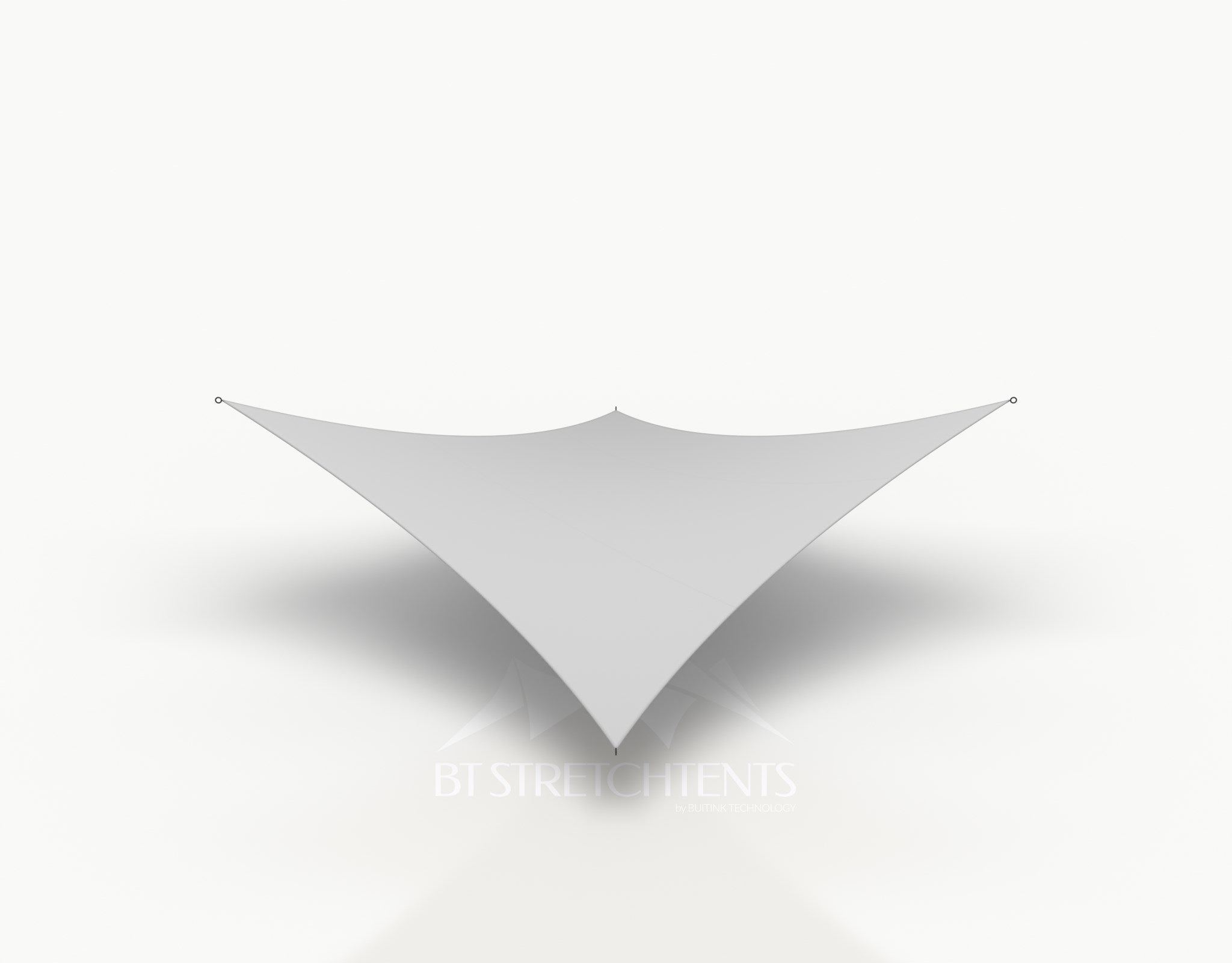 Canvas 4 x 4 meter (16 m²) - Grey