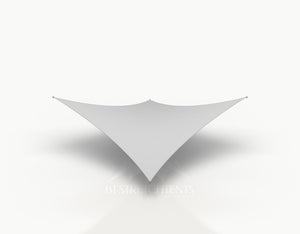 Canvas 4 x 4 meter (16 m²) - Grey