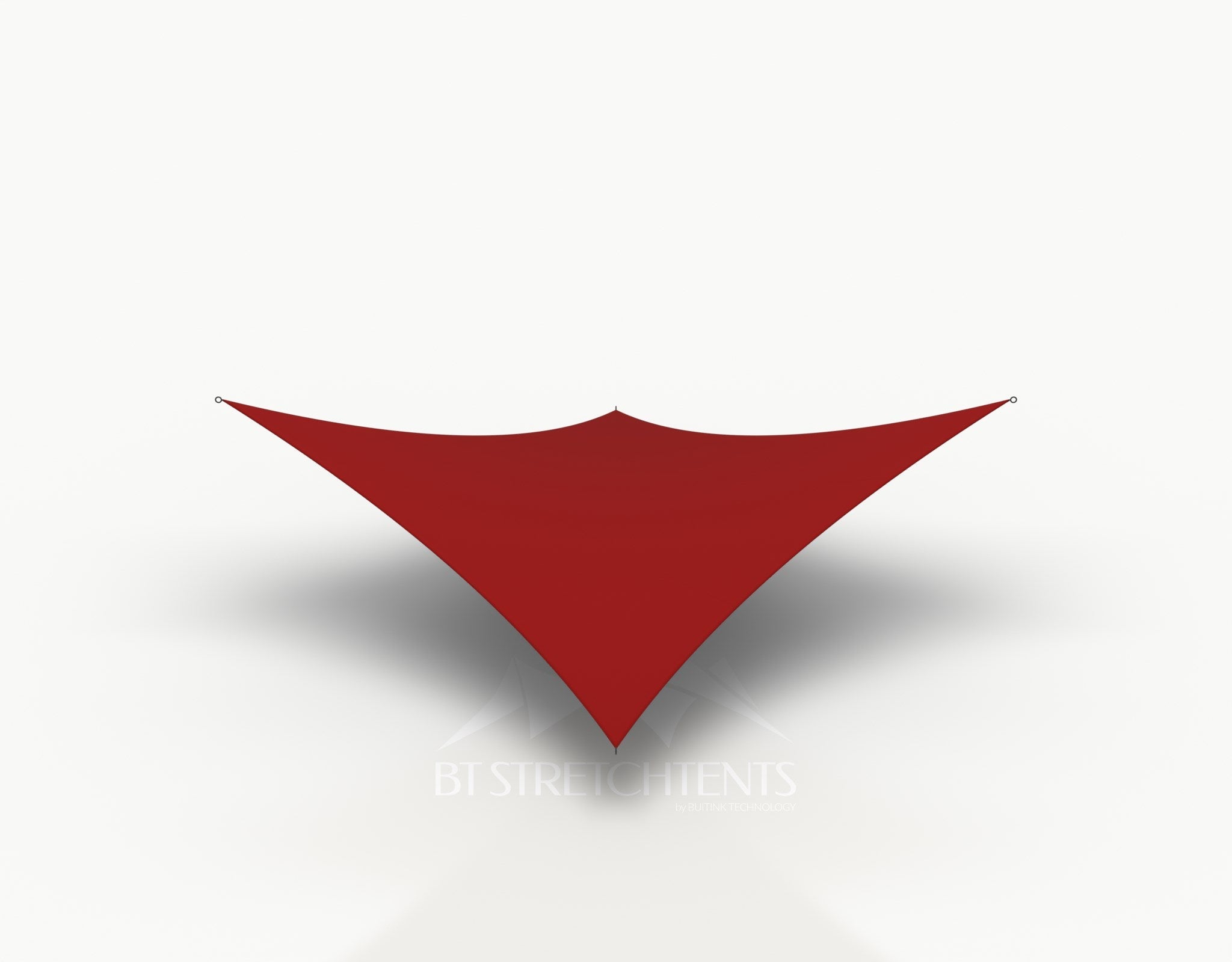 Canvas 4 x 4 meter (16 m²) - Red