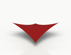 Canvas 4 x 4 meter (16 m²) - Red