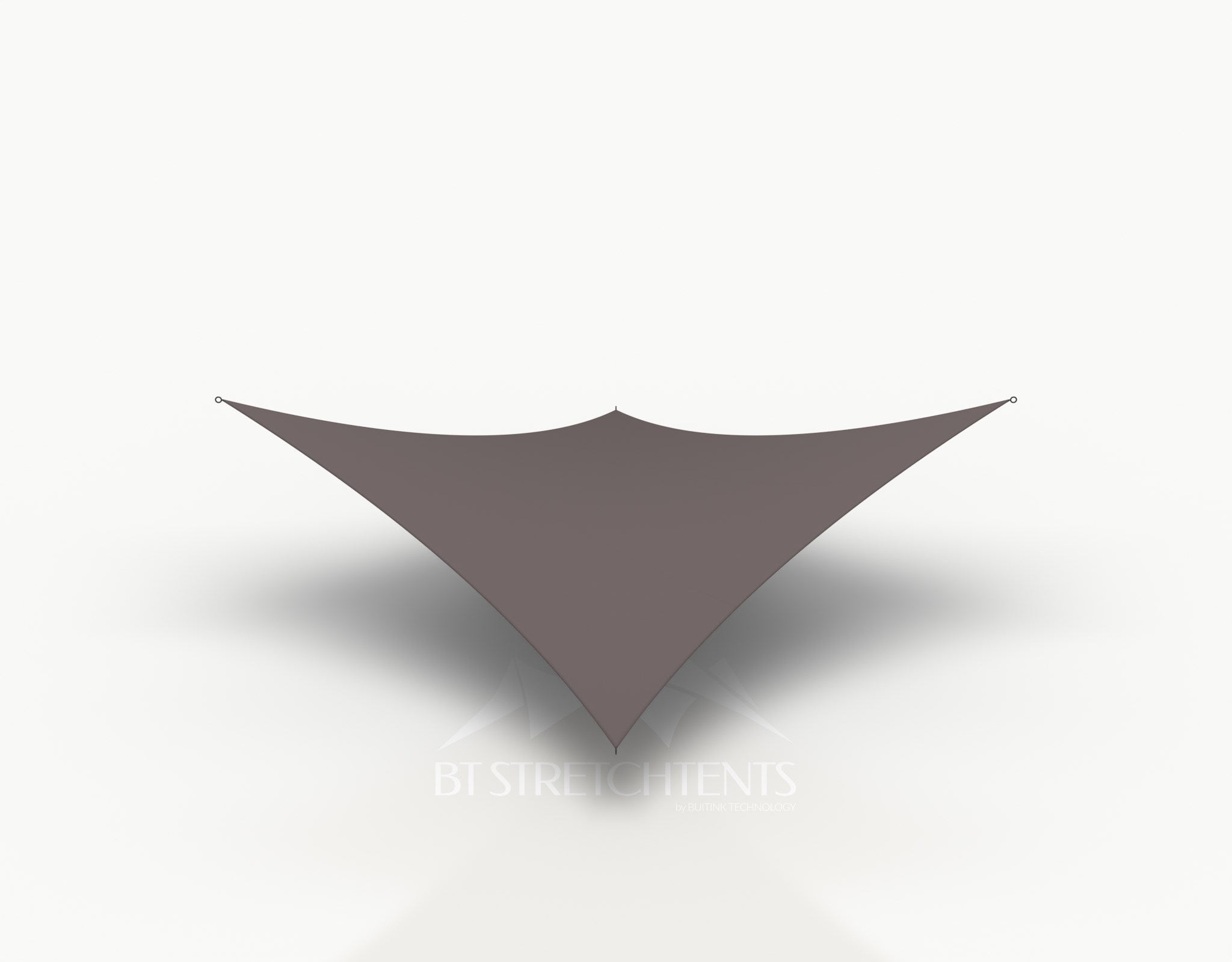 Canvas 4 x 4 meter (16 m²) - Taupe