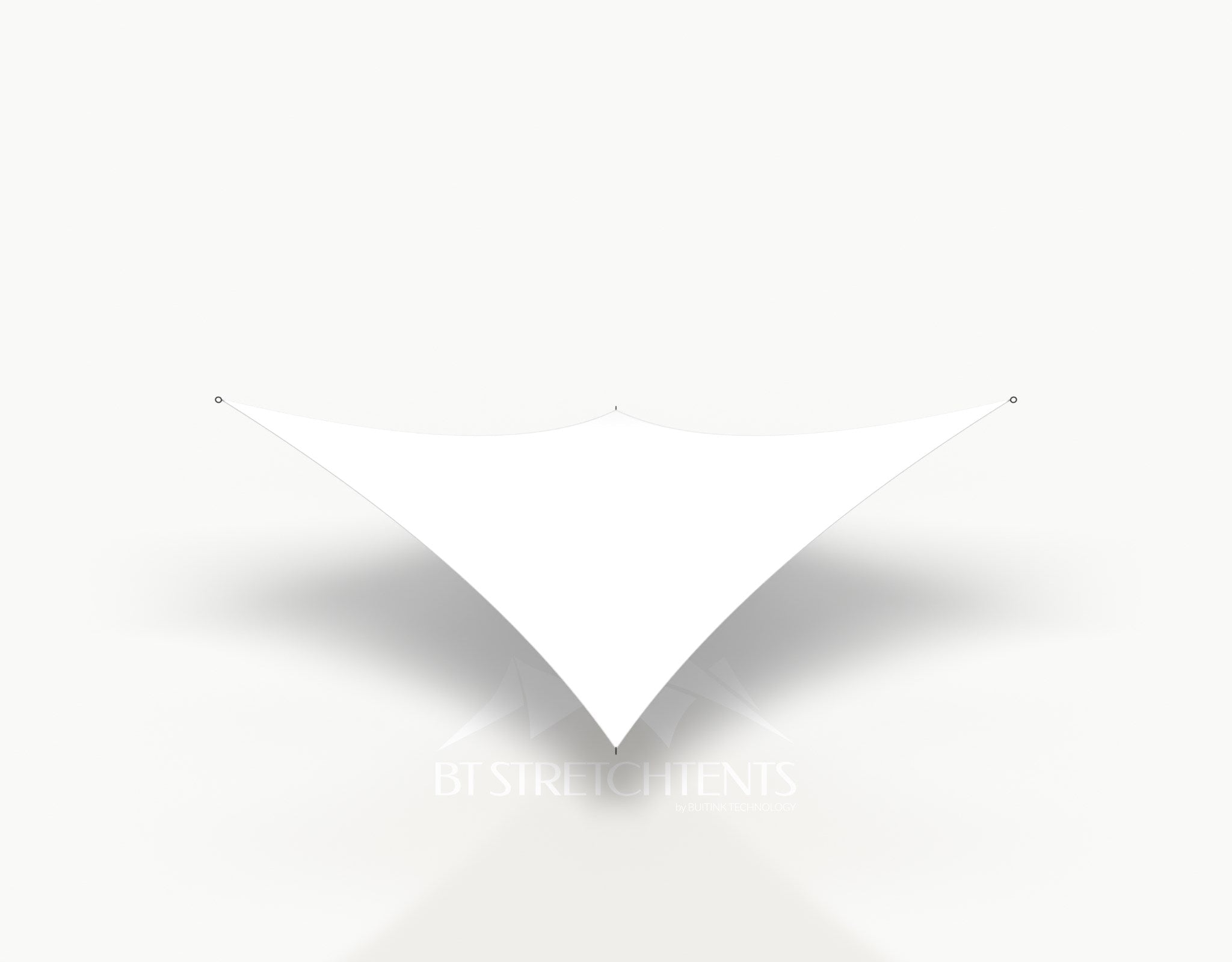 Canvas 4 x 4 meter (16 m²) - White Opaque