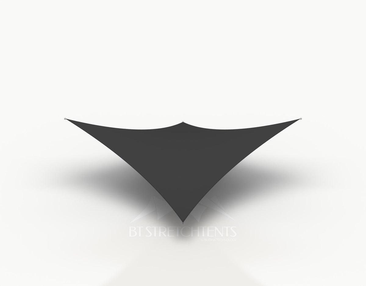 Canvas 5 x 5 meter (25 m²) - Black