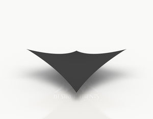 Canvas 5 x 5 meter (25 m²) - Black
