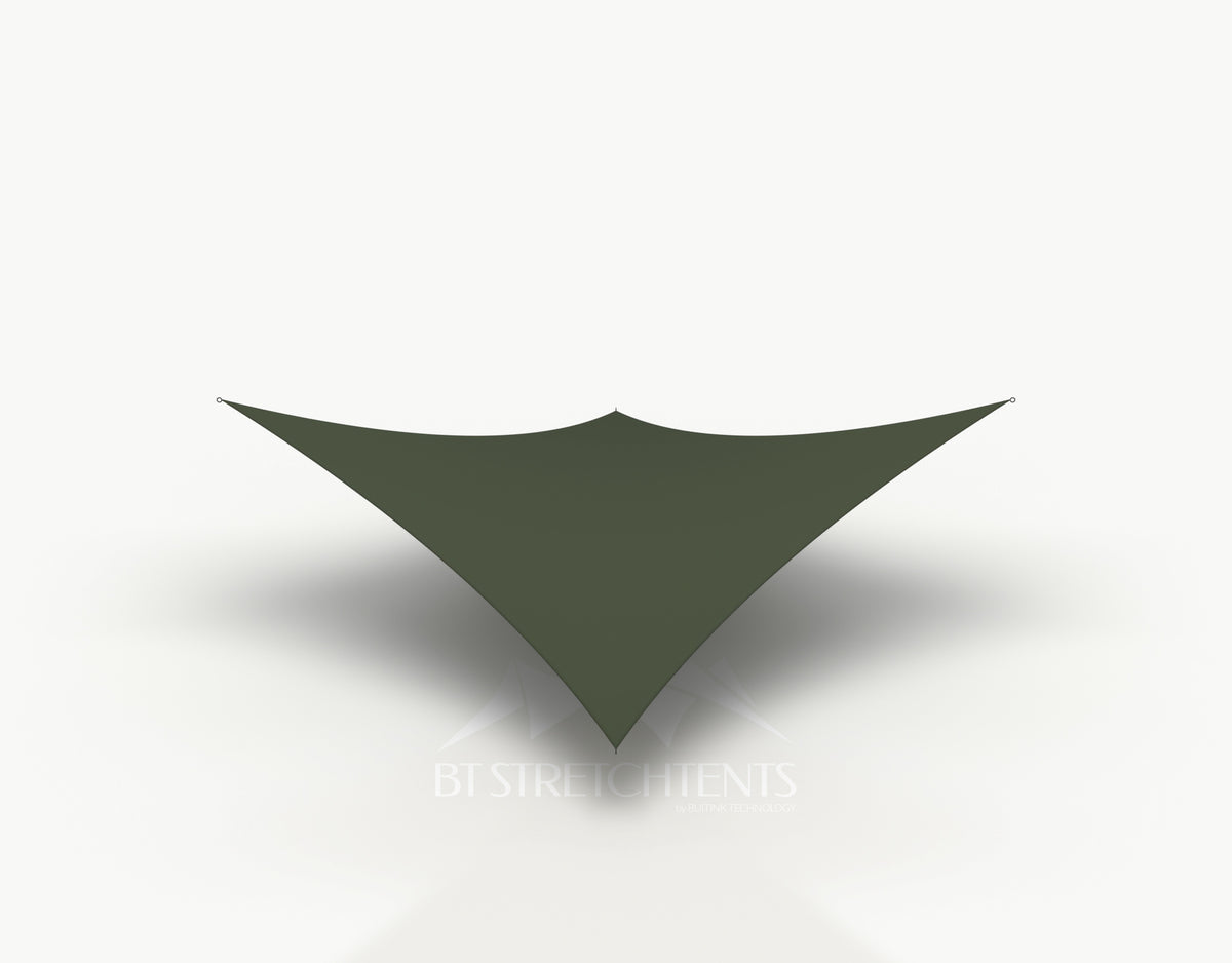 Canvas 5 x 5 meter (25 m²) - Dark Olive