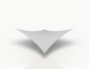 Canvas 5 x 5 meter (25 m²) - Grey