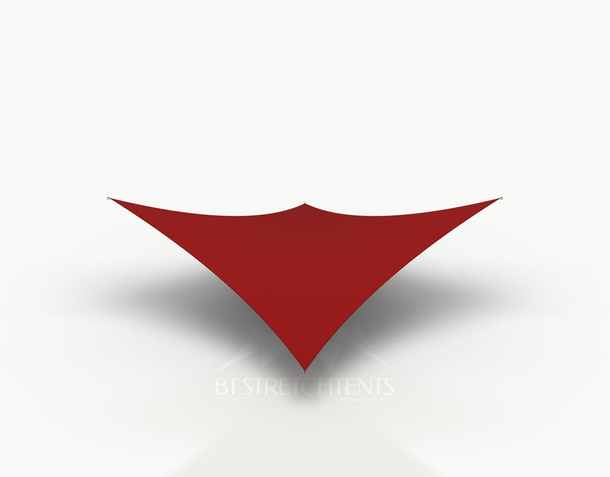 Canvas 5 x 5 meter (25 m²) - Red