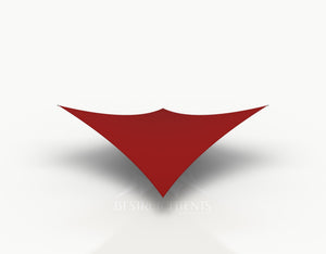 Canvas 5 x 5 meter (25 m²) - Red