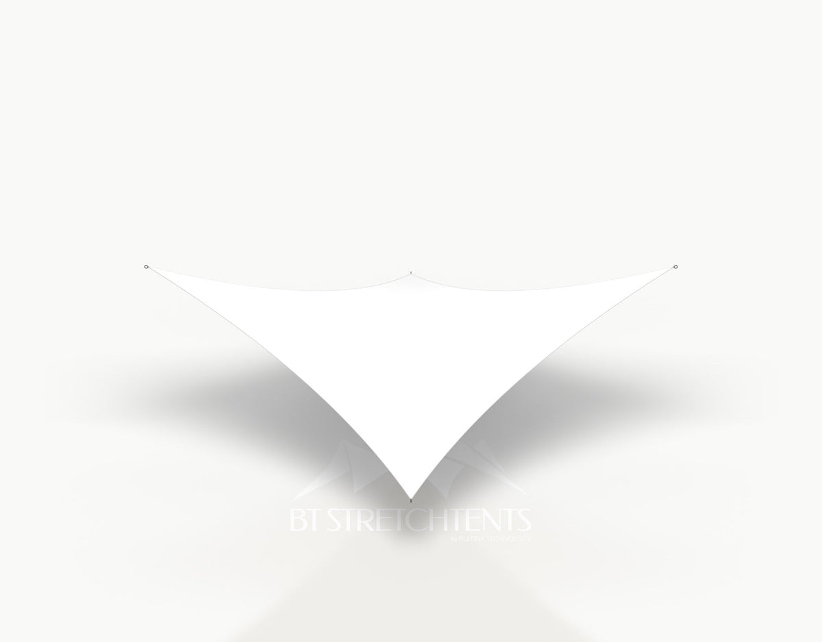 Canvas 5 x 5 meter (25 m²) - White