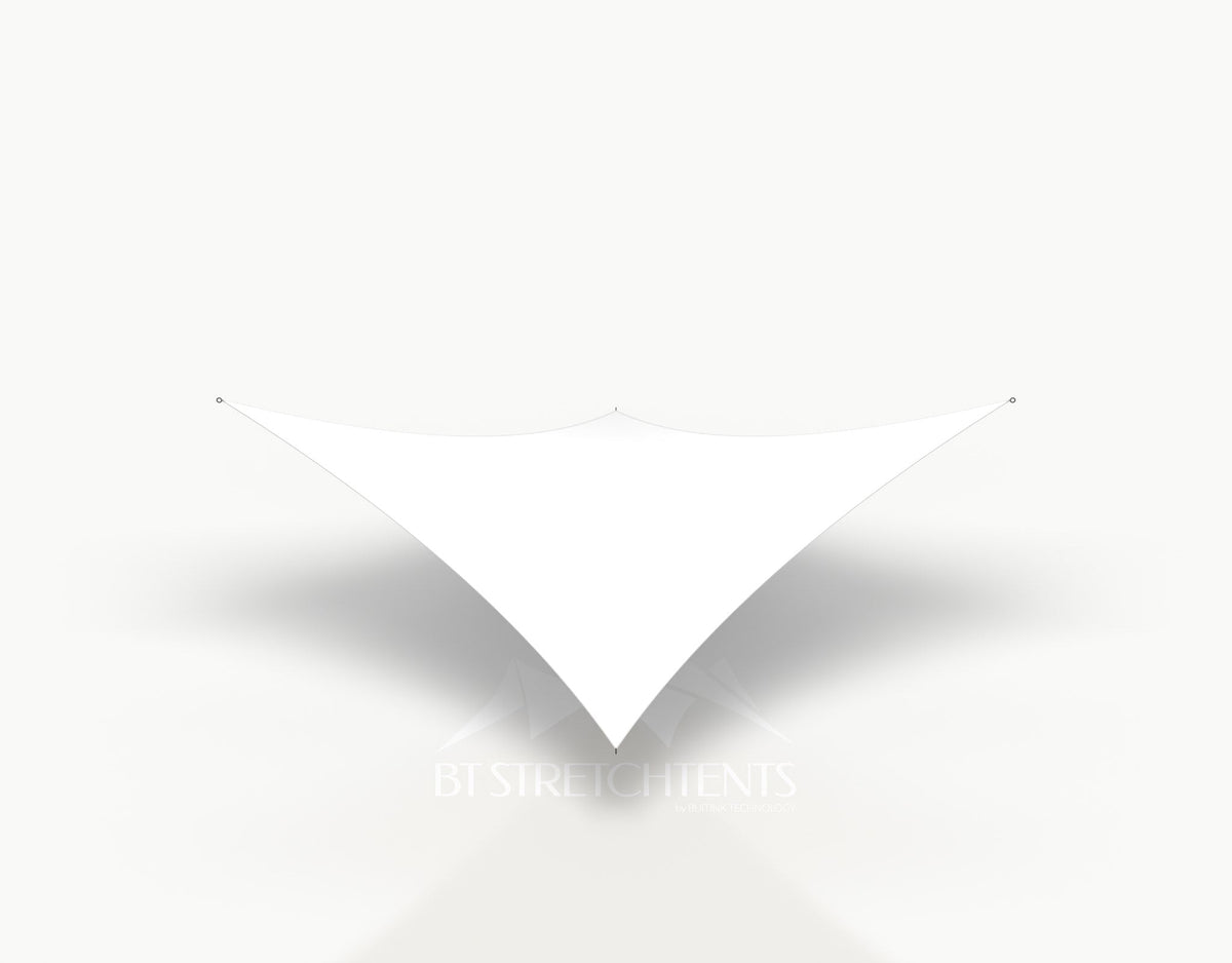 Canvas 5 x 5 meter (25 m²) - White Opaque