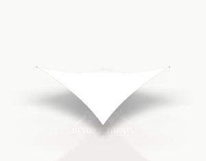 Canvas 5 x 5 meter (25 m²) - White Opaque