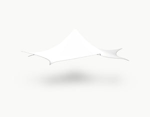 Canvas octo 8 x 8 meter (53.1 m²) - White