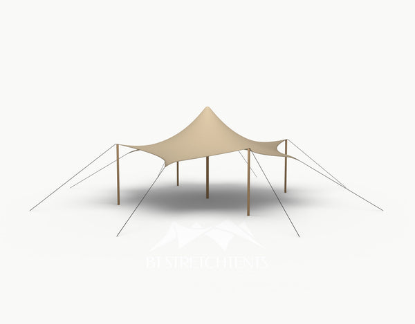 Octo stretch tent 8 m (approx. 53 m²) "Douglas" - complete set