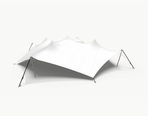 Octo stretch tent 20 m Robinia - White