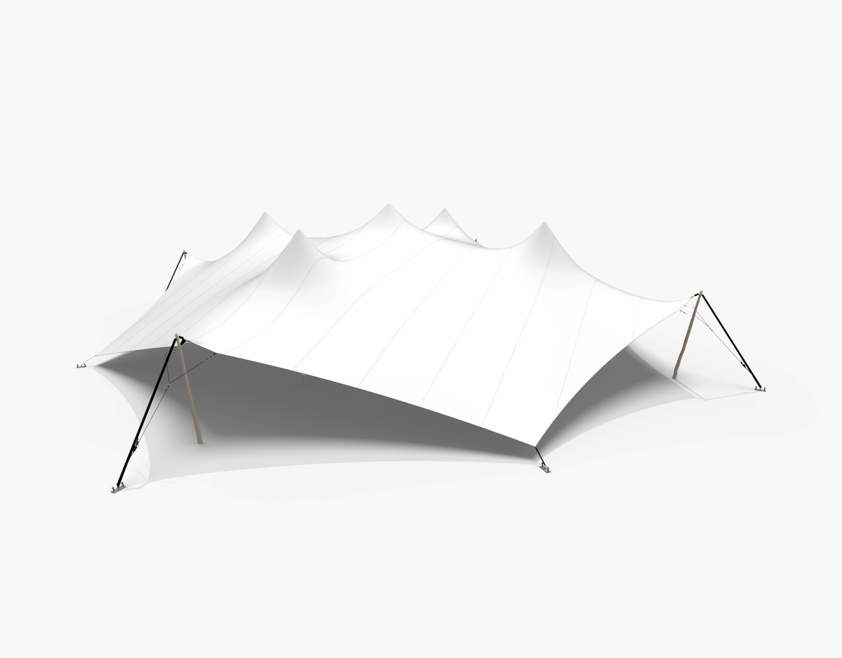 Octo stretch tent 22 m Robinia - White