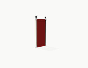 Sidewall for Stretchtent 1 m - Red - without window
