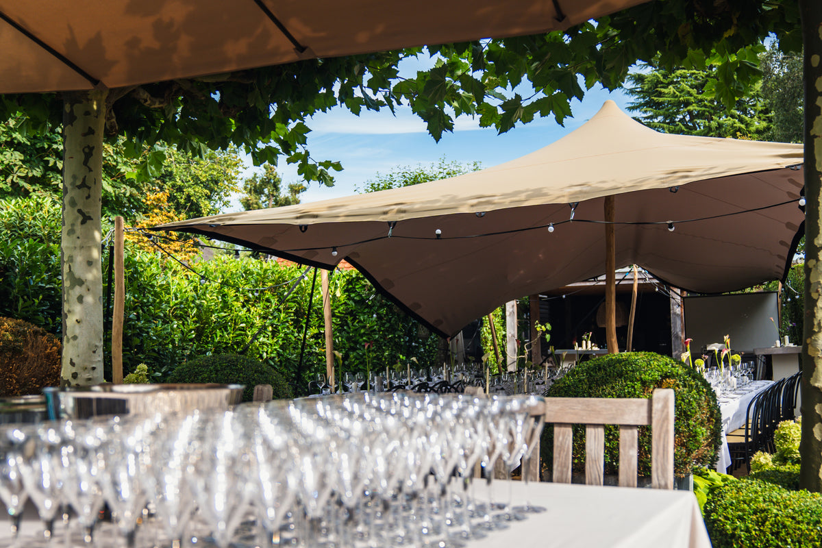 Stretch tents for weddings and events