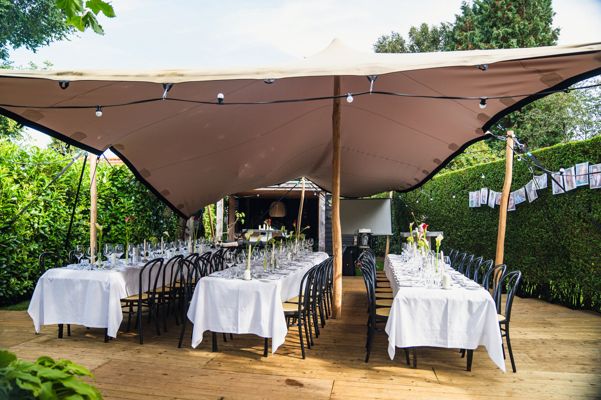 Stretch tents for weddings and events