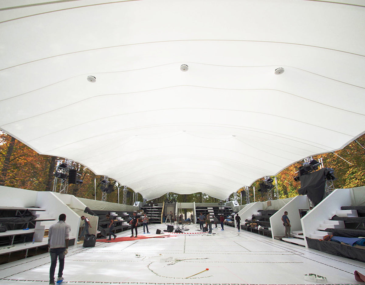 Buitink Technology project: large stretch tent for Lacoste