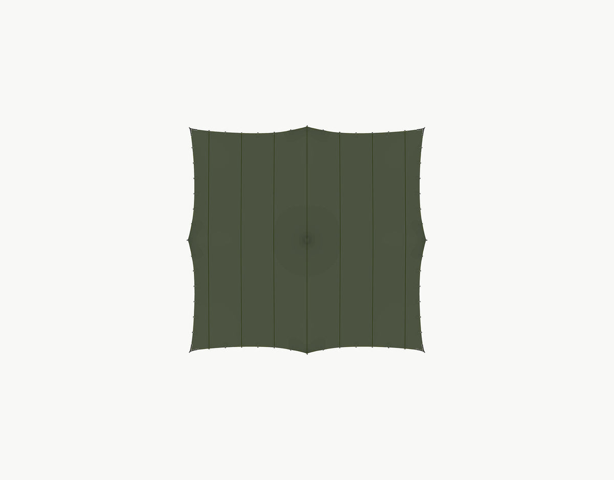 Canvas 10.5 x 10 meter (105 m²) - Dark Olive