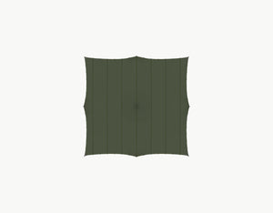 Canvas 10.5 x 10 meter (105 m²) - Dark Olive