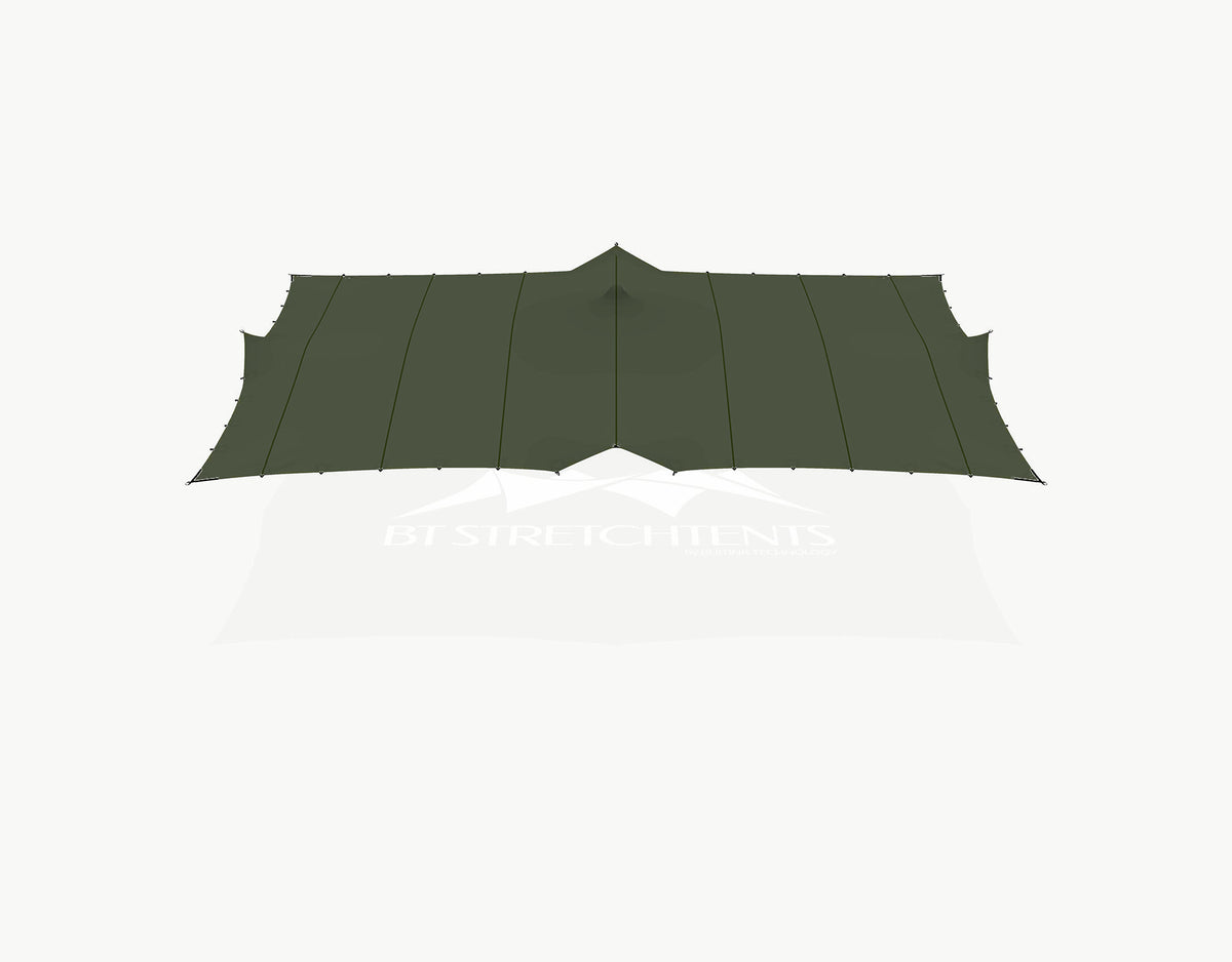 Canvas 10.5 x 7.5 meter (78.75 m²) - Dark Olive