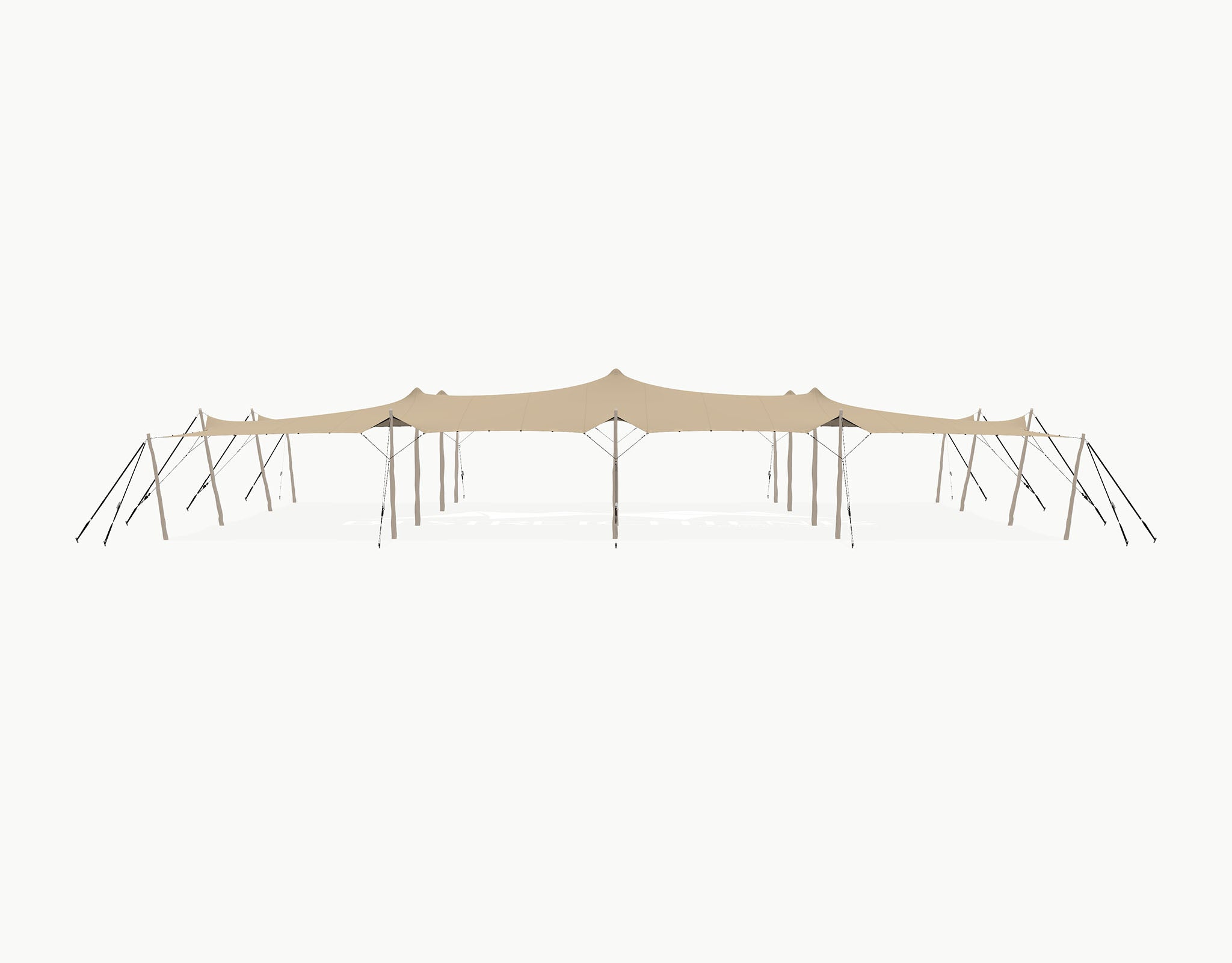 Stretchtent 21 × 15 meter "Robinia"– Complete Set