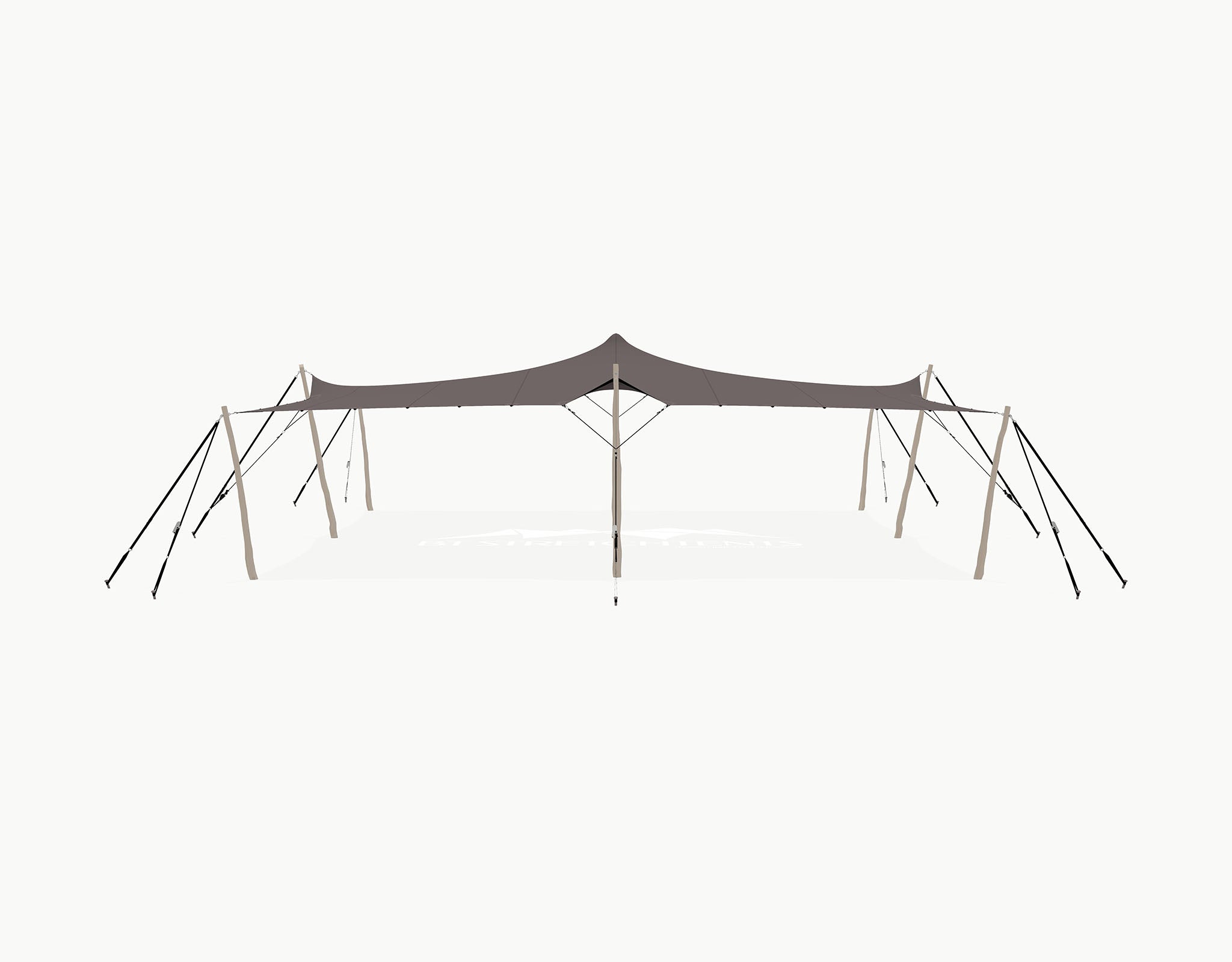 Stretchtent 10.5 × 10 meter "Douglas" – Complete Set